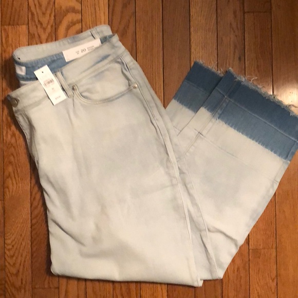 Loft Plus skinny crop jeans raw edge - Picture 4 of 7